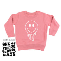 One of Those School Days - Melty Smiley (f & b) - Child Sweater