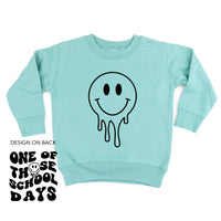 One of Those School Days - Melty Smiley (f & b) - Child Sweater
