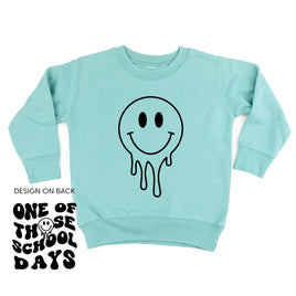 One of Those School Days - Melty Smiley (f & b) - Child Sweater