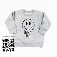 One of Those School Days - Melty Smiley (f & b) - Child Sweater
