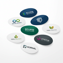 Oval Stickers