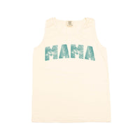 Tropical Palm - Mama - Comfort Colors TANK