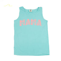 Tropical Palm - Mama - Comfort Colors TANK