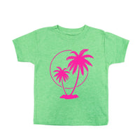 2 Palm Trees with Sun - Child Tee
