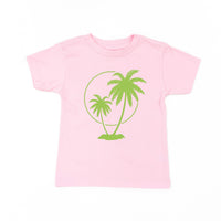 2 Palm Trees with Sun - Child Tee