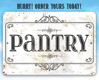 Pantry - Metal Sign