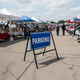 Parking Lot A-Frame Sign