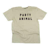 Party Animal - Block Font - Comfort Colors Tee