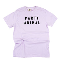 Party Animal - Block Font - Comfort Colors Tee
