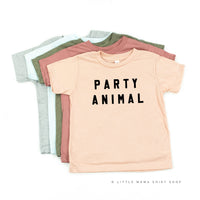 Party Animal - Block Font - Child Tee