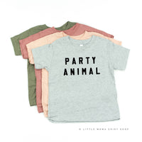 Party Animal - Block Font - Child Tee