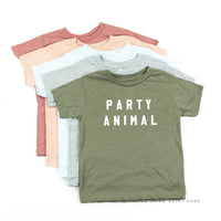 Party Animal - Block Font - Child Tee