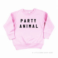 Party Animal - Block Font - Child Sweater