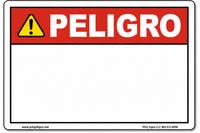 Peligro ANSI/ISO Header