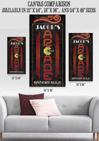 Personalized - Arcade - Canvas