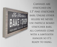 Personalized - Bake Shop - Canvas