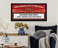 Personalized - Cinema - Canvas