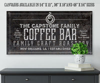 Personalized - Coffee Roasters - Canvas