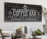 Personalized - Coffee Roasters - Canvas