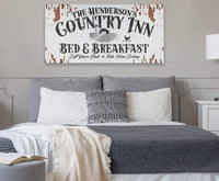 Personalized - Country Inn B&B - Canvas