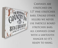 Personalized - Country Inn B&B - Canvas
