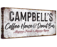 Personalized - Donut Bar - Canvas