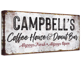 Personalized - Donut Bar - Canvas