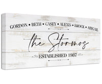 Personalized - Family Name - Canvas