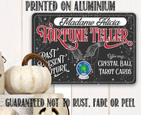 Personalized - Fortune Teller - Metal Sign
