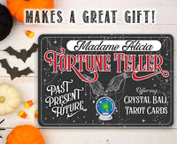 Personalized - Fortune Teller - Metal Sign
