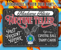 Personalized - Fortune Teller - Metal Sign