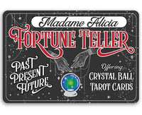 Personalized - Fortune Teller - Metal Sign