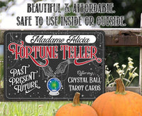 Personalized - Fortune Teller - Metal Sign