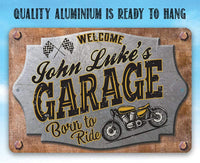 Personalized - Garage Motorcycle - Metal Sign
