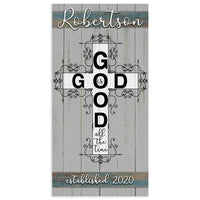 Personalized - God Is Good - Canvas