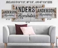 Personalized - Homestead - Canvas