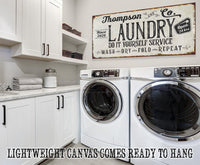 Personalized - Laundry and Co - Canvas