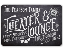 Personalized - Theater and Lounge - Metal Sign