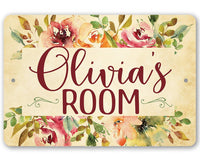 Personalized - My Room - Metal Sign
