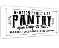 Personalized - Pantry - Canvas