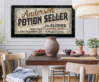 Personalized - Potion Seller - Canvas