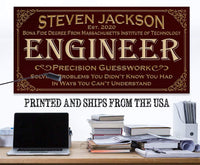 Personalized - Professional Engineer - Canvas