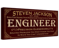Personalized - Professional Engineer - Canvas