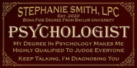 Personalized - Professional Psychologist - Canvas