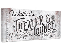Personalized - Theater & Lounge - Canvas