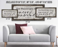 Personalized - Uncork And Unwind - Canvas
