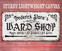 Personalized - Wand Shop - Canvas
