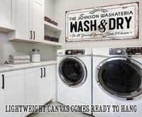 Personalized - Wash And Dry - Canvas