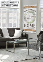 Personalized - Welcome - Canvas