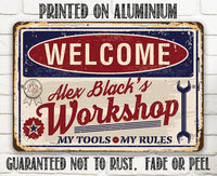 Personalized - Workshop - Metal Sign